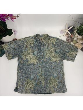 Vintage Hawaiian Aloha Shirt Tori Richard